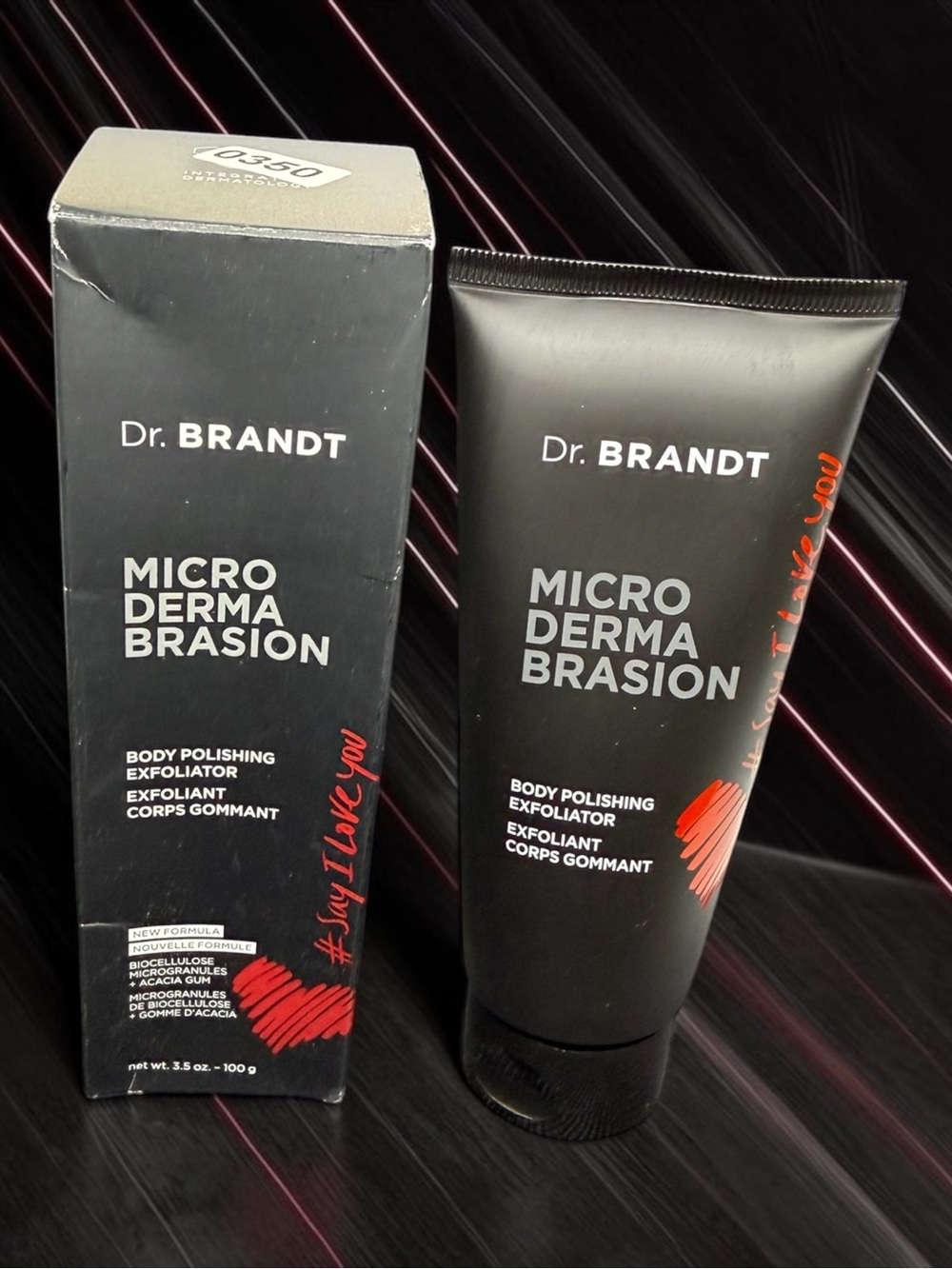 🖤♥️DR. BRANDT🖤♥️Microdermabrasion Body Polishing Exfoliator/NIB